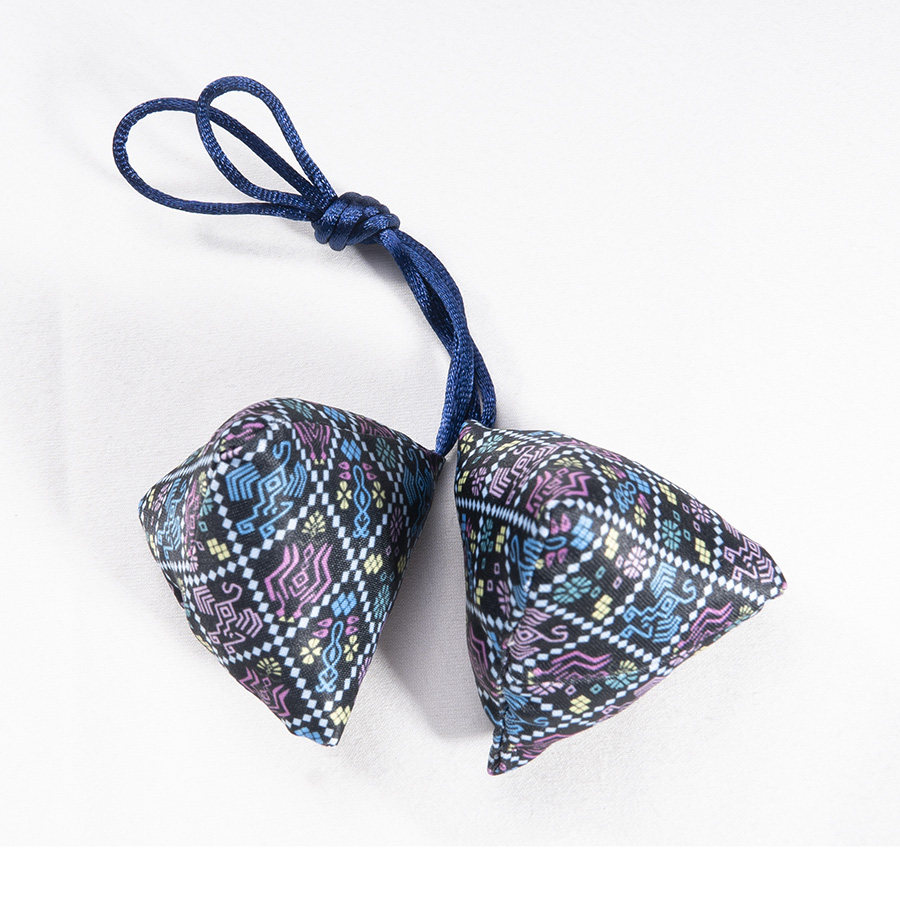 端午三角香囊壮锦广西博物馆文创香包