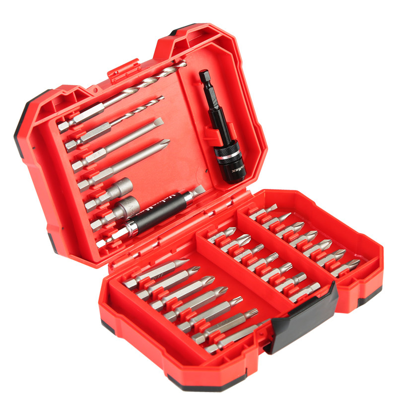 批头万克30件套s2材质螺丝刀套筒套装电动螺丝螺丝批组套