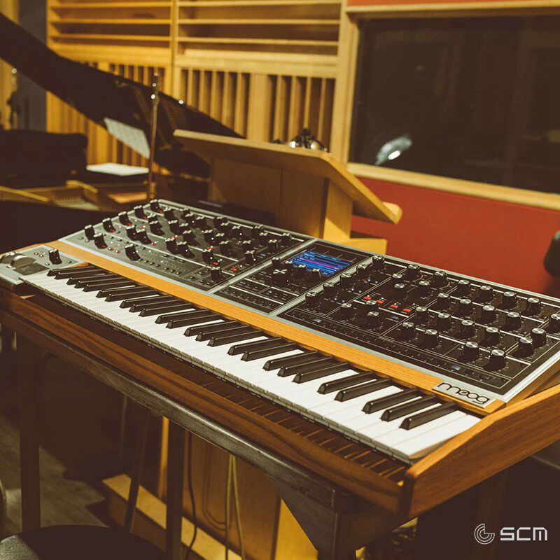 one模拟合成器moog8voicemoog复音电子合成器