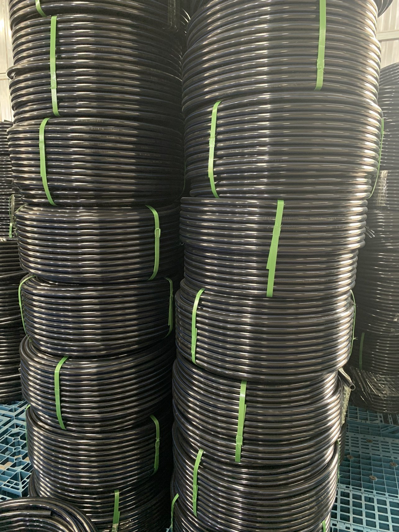 水管pe塑料硬管1.5寸6分自来水自来热熔管子pe管