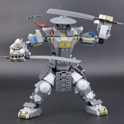 乐高70654幻影忍者泰坦武士机甲重型捕龙卡车塑料积木