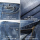 Autumn men's jeans with holes and loose pants slim feet Korean fashion casual pants men's summer thin Autumn men's jeans with holes and loose pants slim feet Korean fashion casual pants men's summer thin