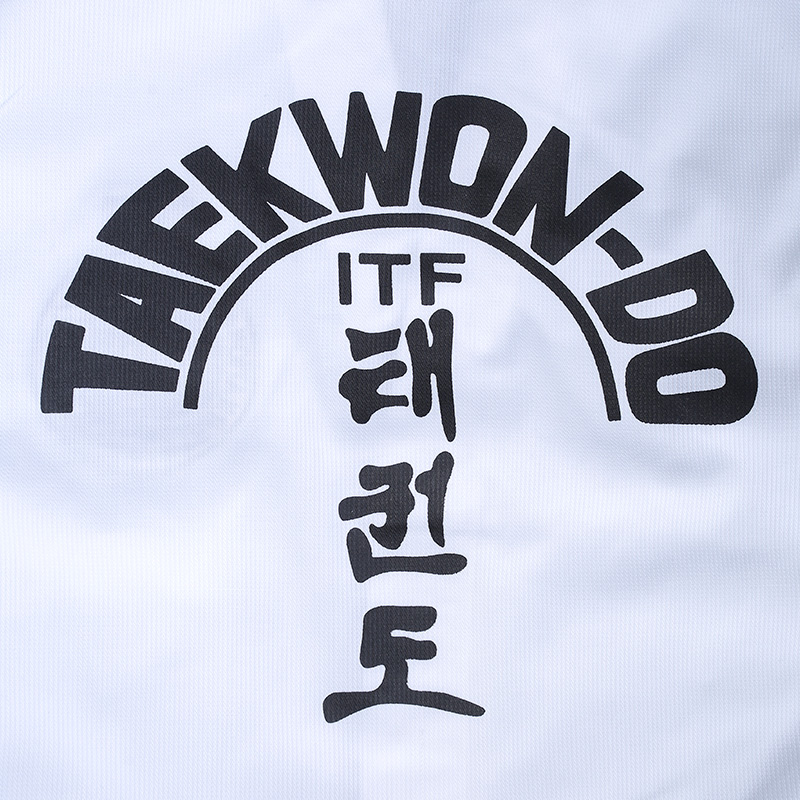 woosung跆拳道itf道服儿童成人男女女款服装武术跆拳道服