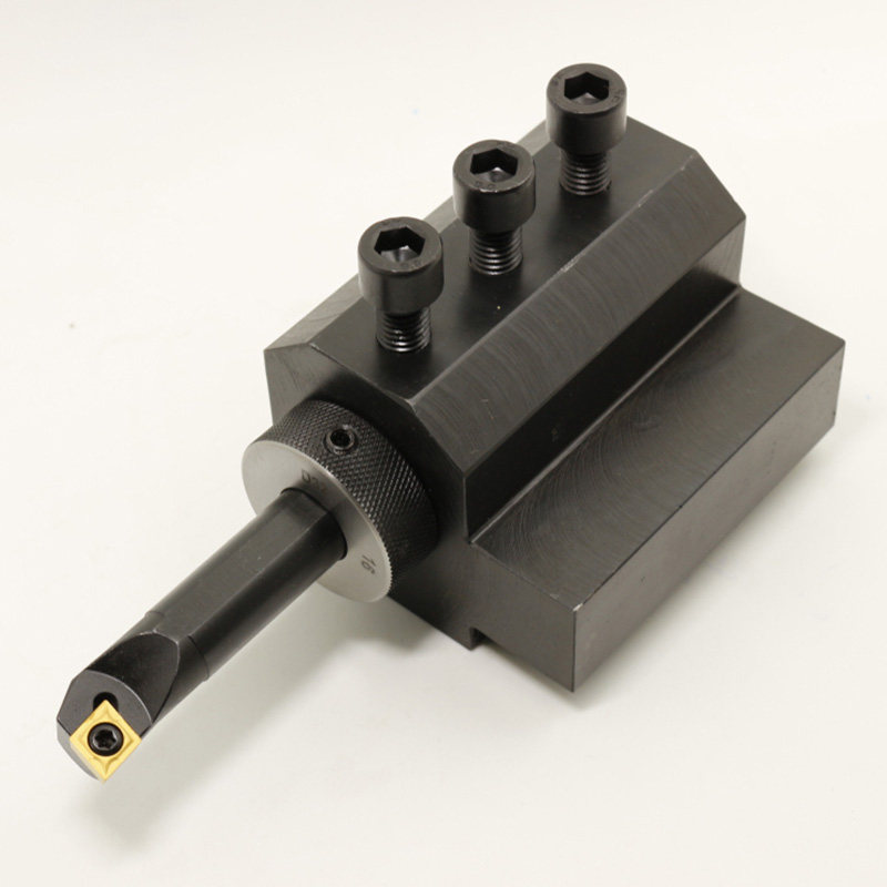 数控车床辅助刀座刀杆内孔刀套 加工中心u钻 四方刀架钻夹25/32方