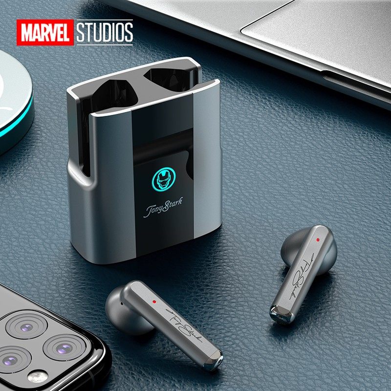marvel漫威联名款无线蓝牙耳机入耳式音质超好男生款2022年新款