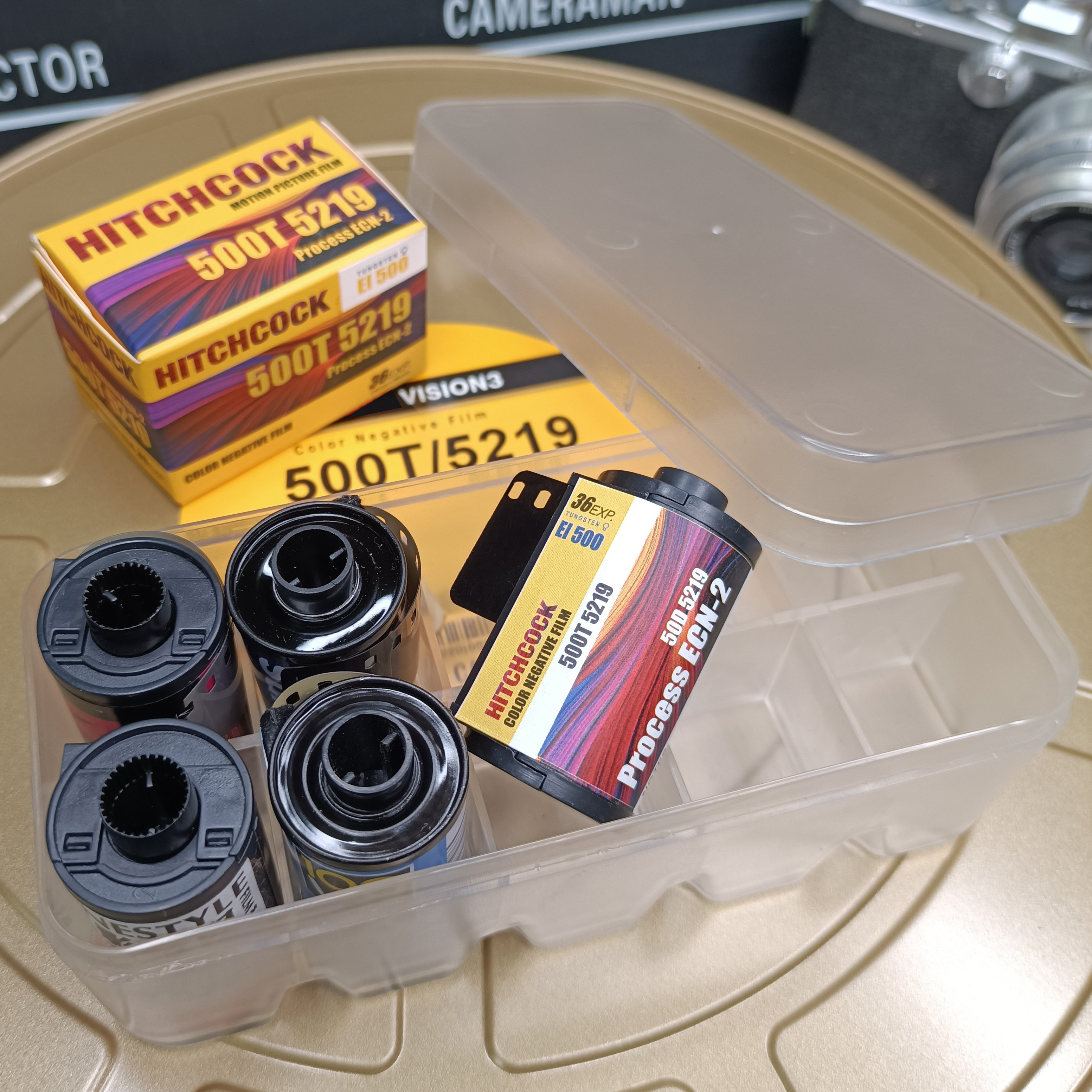 电影vision35219胶卷彩色胶卷希区柯克hitchcock500t胶卷