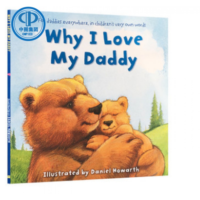 英文原版绘本whyilovemydaddy为什么我爱爸爸大开本英语绘本英国畅销