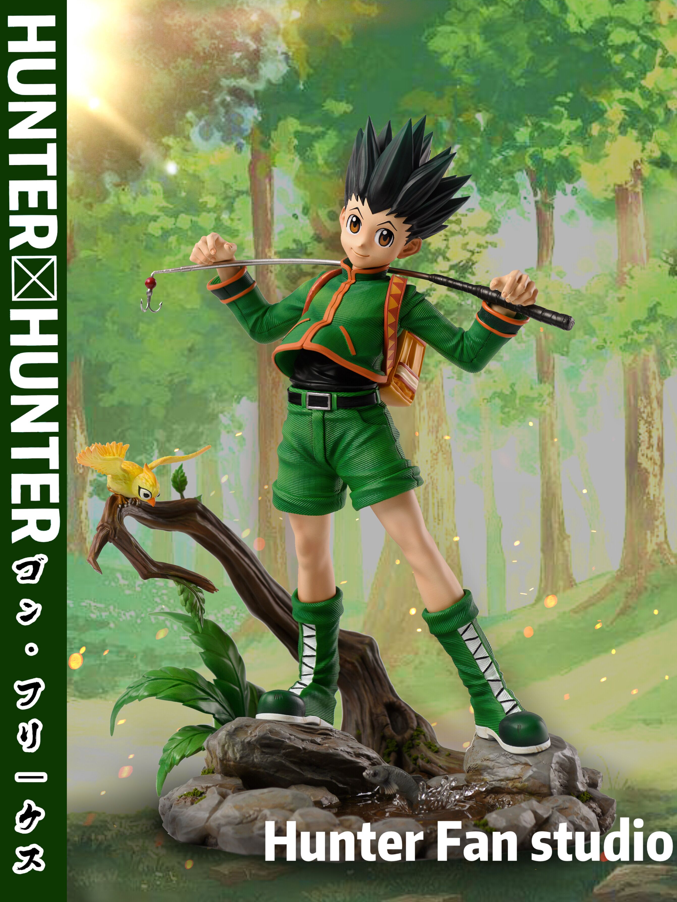 梦想小镇hunterfan小杰gk限量雕像手办模型手办