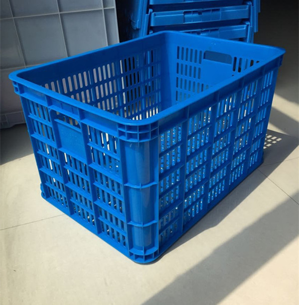 大号塑料筐周转箱长方形胶框大收纳箱子快递框子货框箩筐镂空筐子