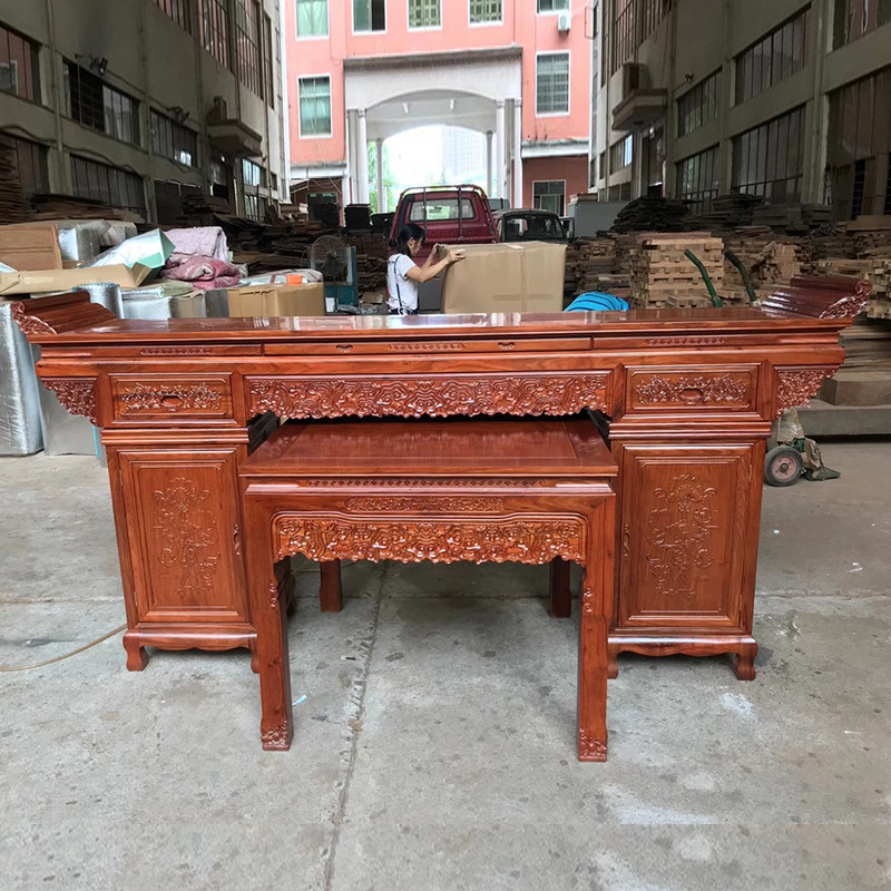 实木花梨红木中堂供桌供台佛台神台祭祀祖先供桌