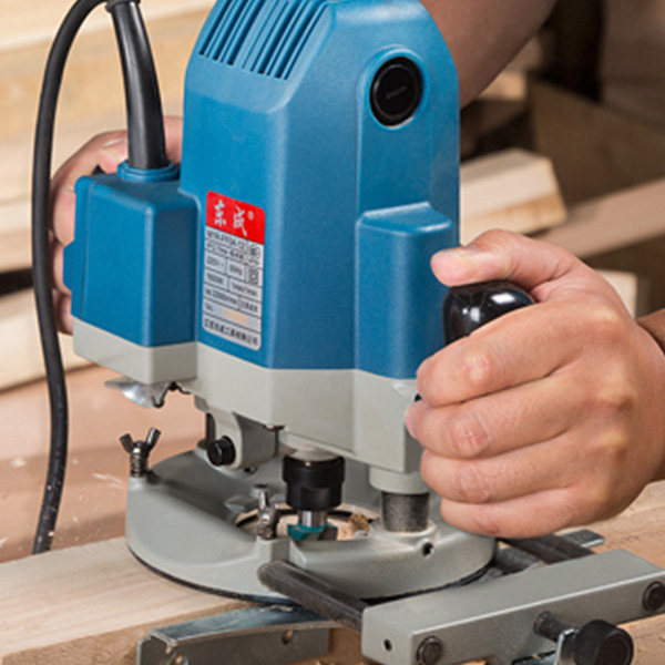 东成电木手持雕刻机大锣机开槽大功率木工专用电动工具修边机