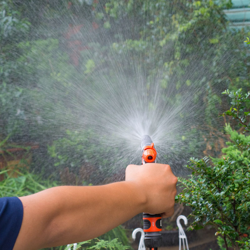 gardena德国嘉丁拿18341家用接自来水管高压花园浇花洗车喷头水枪