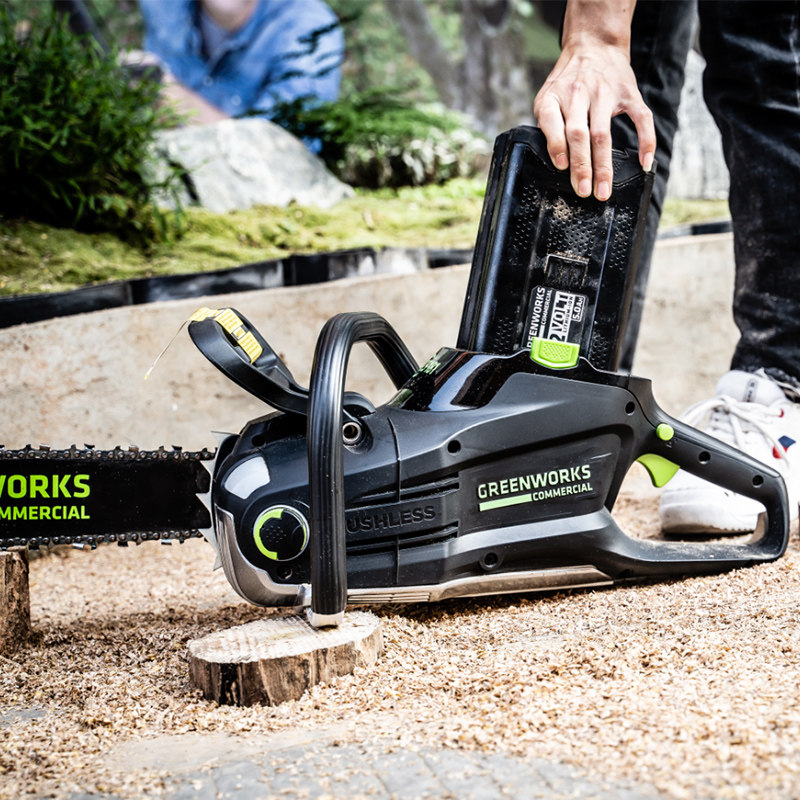 大功率格力力博电锯锂电电动手持户外链锯砍树电链锯