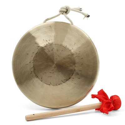 秦翔铜锣28cm小苏锣约厘米高音传统响铜小锣锣鼓乐器苏锣