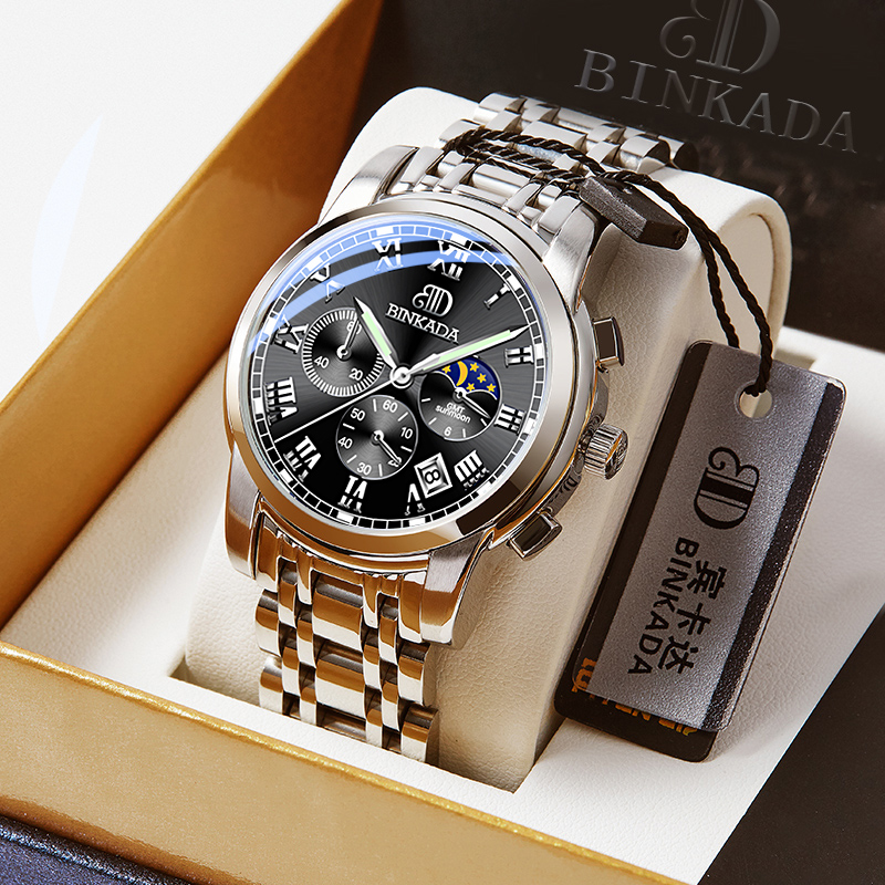 瑞士十大品牌手表男士全自动机械表防水潮2020新款名表正品腕表