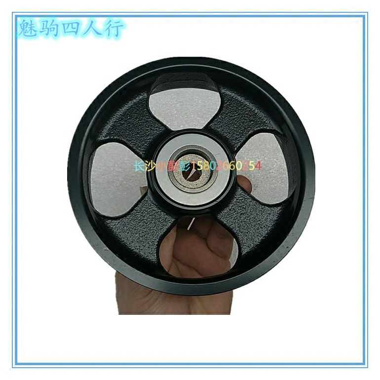 三菱劲炫广汽进口4b11动力风扇皮带张紧轮皮带轮涨紧轮