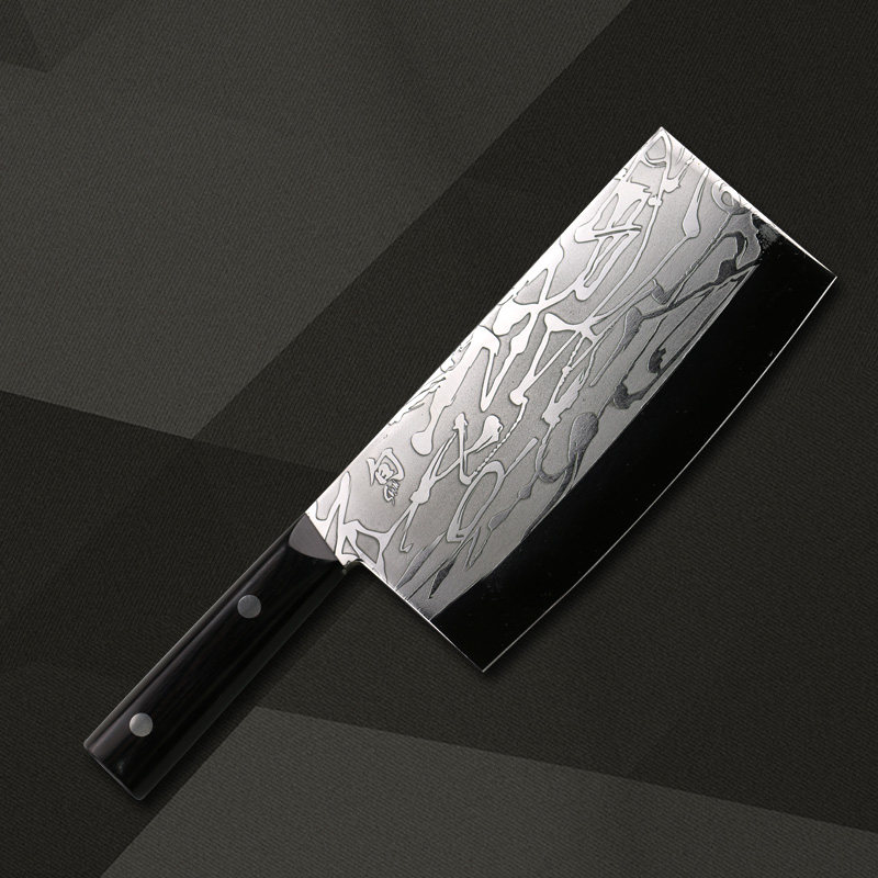 kai贝印旬刀日本进口菜刀多用刀全身vg10不锈钢防粘菜刀厨房刀具