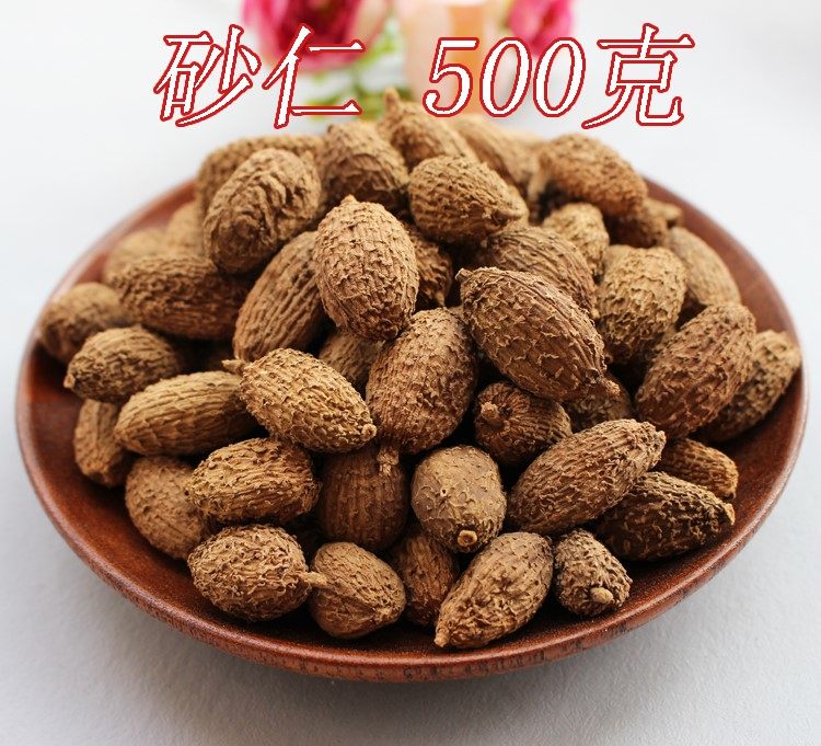 中药材砂仁沙仁春砂地道卤料调料中草药500克包邮砂仁