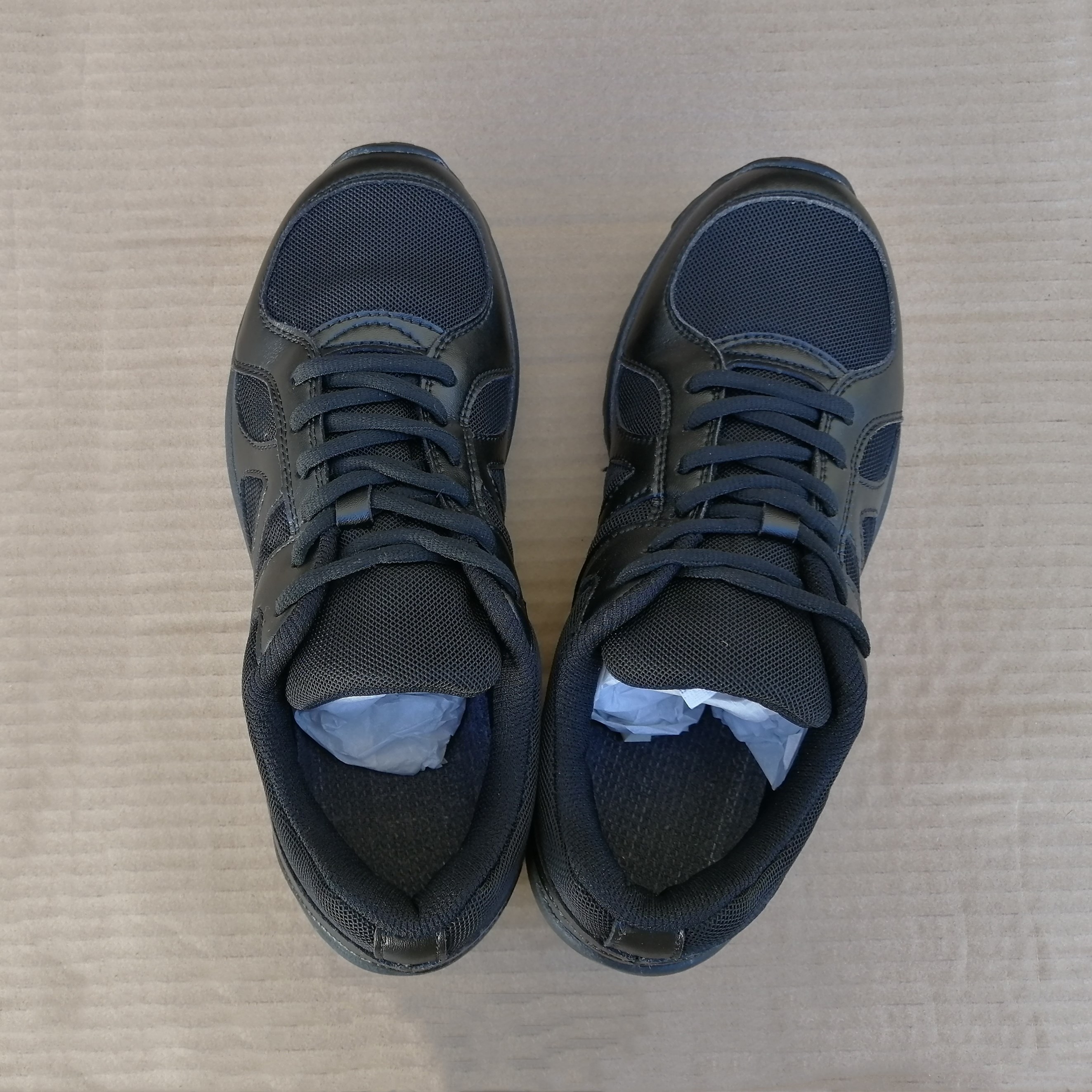 丢丢 黑色夏季网眼春秋布面低帮跑步鞋作训鞋体能训练鞋运动鞋