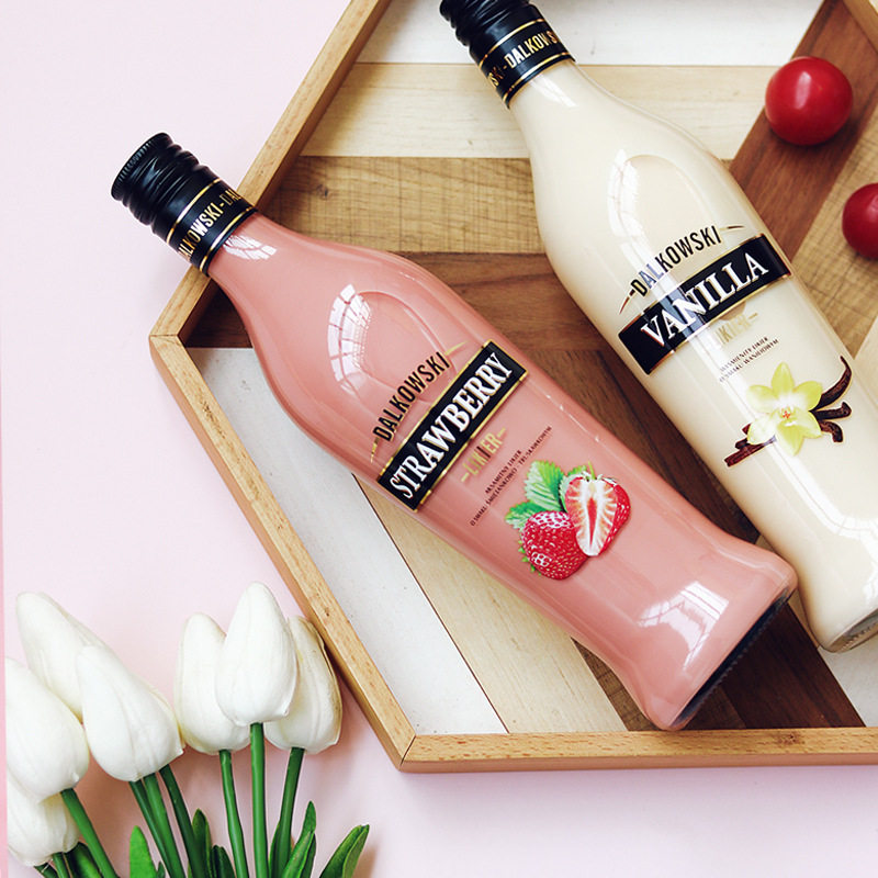 奶油香草邂逅波兰进口黛乐草莓甜心利口酒果酒果酒