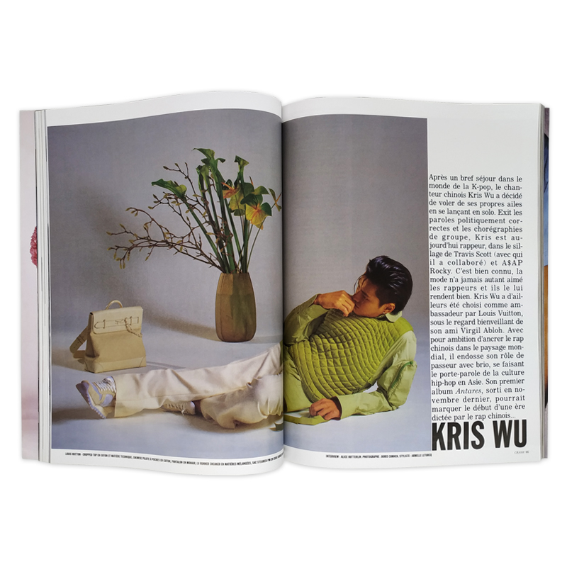 现货原版包邮 法国版Crash吴亦凡杂志封面三月刊 Crash Magazine 时装秀时尚服饰进口原版时尚芭莎 - 图3