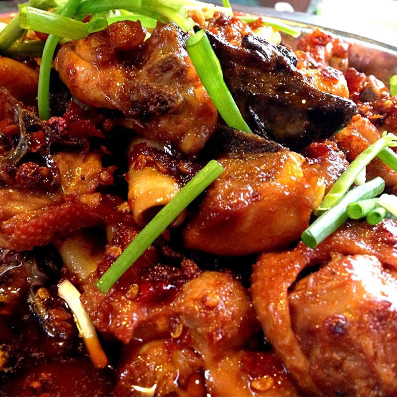 贵州特产息烽阳郎辣子鸡叶老大贵州辣子鸡600g真空包装零食袋装