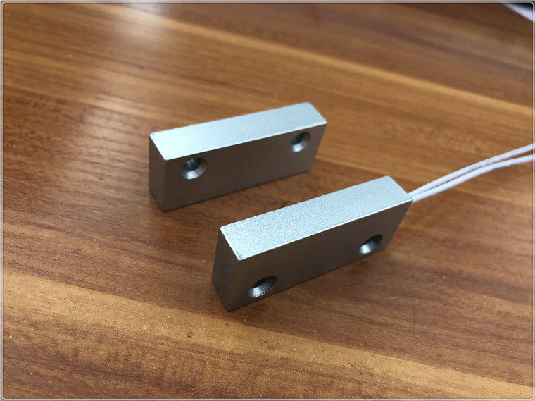 开关磁感应mc-57门磁有线铁门感应器门窗报警器常开门磁报警器