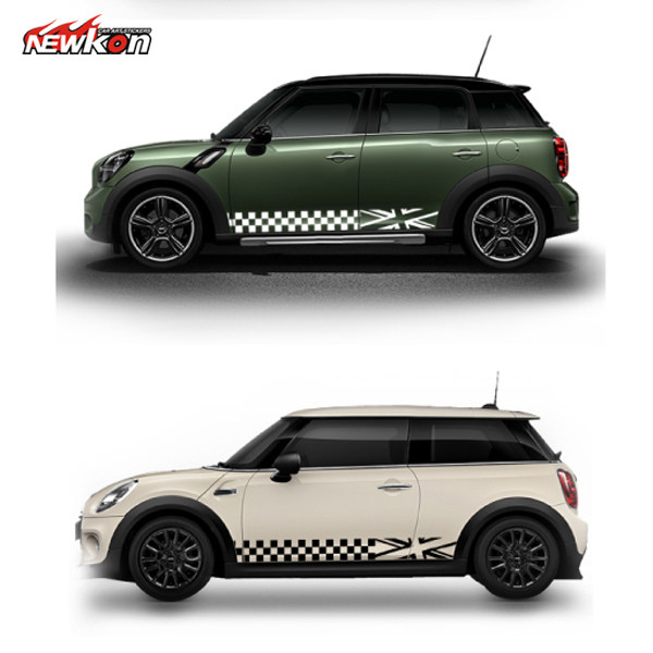宝马迷你mini车贴拉花onecoopercountrymanf56f55米字汽车装饰贴