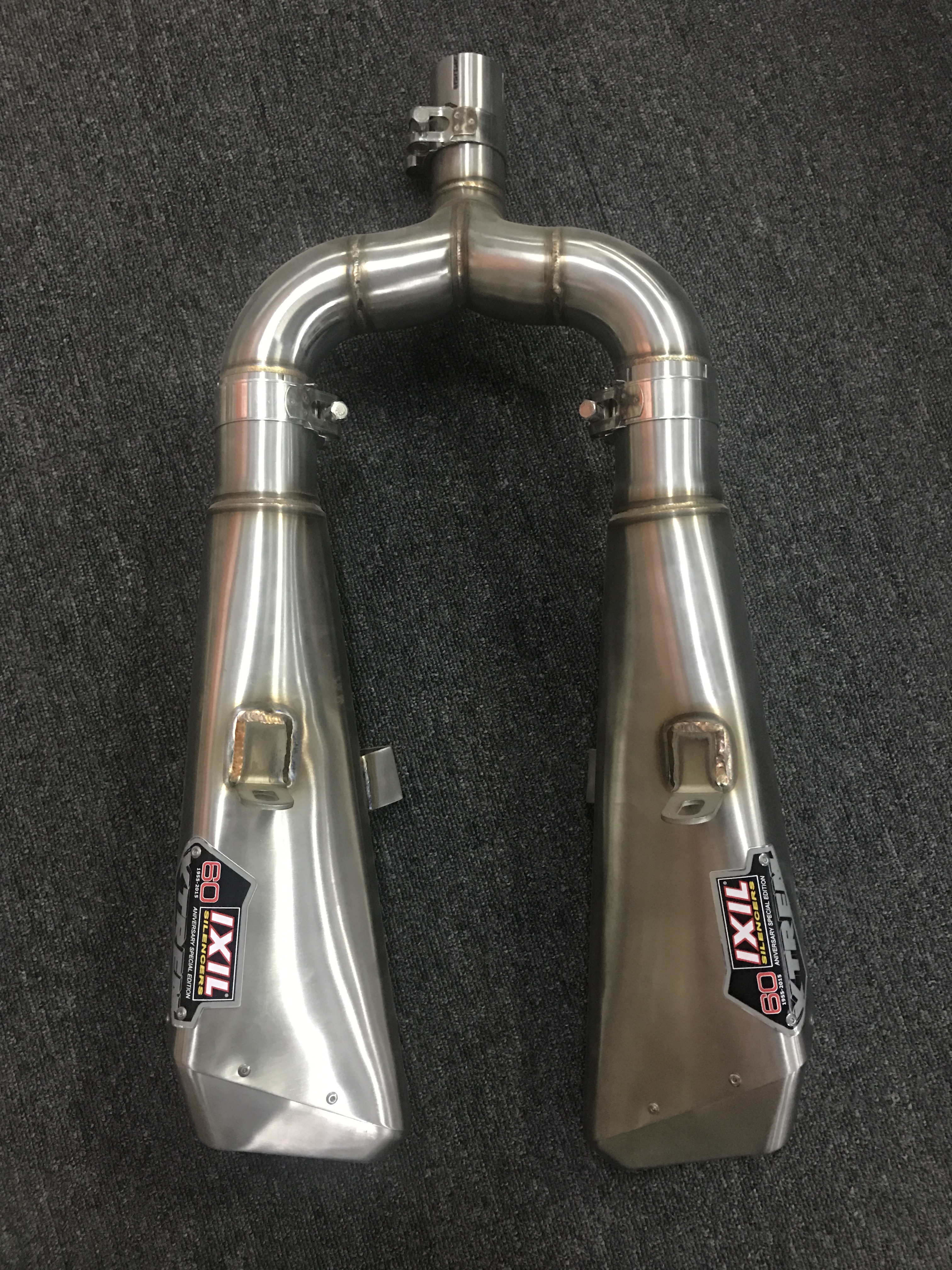 亿西尔ixil摩托车排气 黄龙600 tnt/bj/bn 600 x55排气管改装