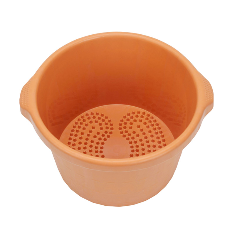 脚盆沐足桶按摩加厚洗脚塑料盆耐用家用美甲足疗足浴盆