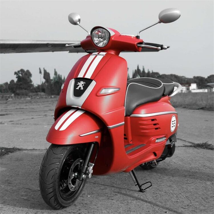 标致姜戈改装碳纤维贴纸贴花其他摩托车用品