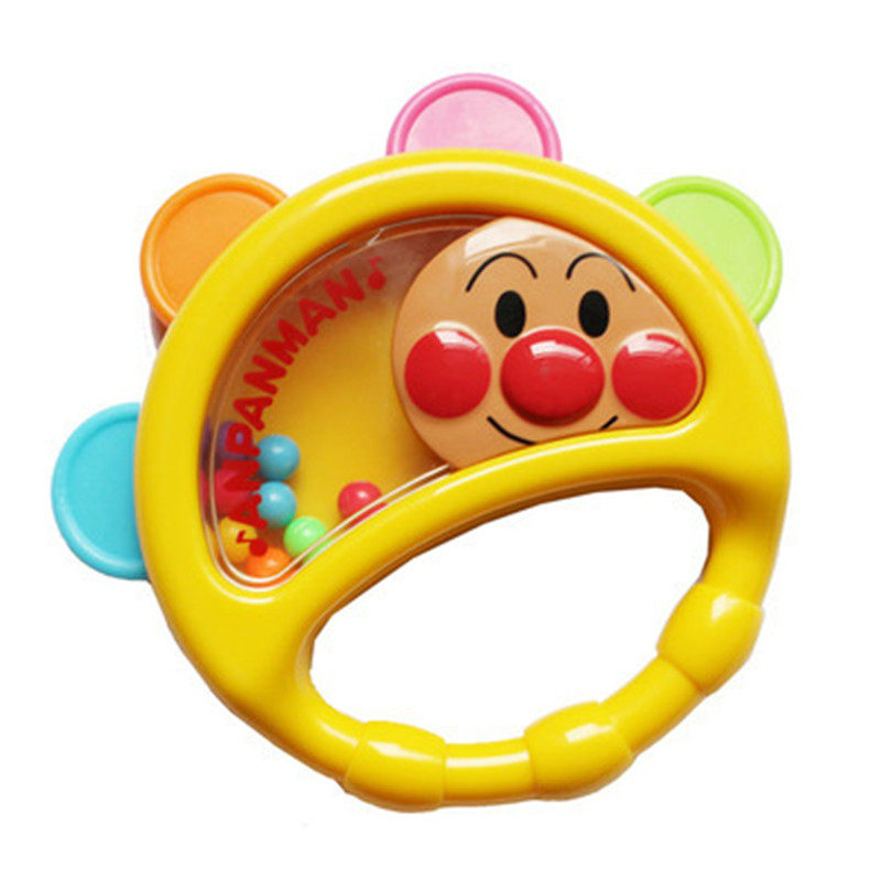新生儿面包超人宝宝安抚玩具手摇铃星星摇铃