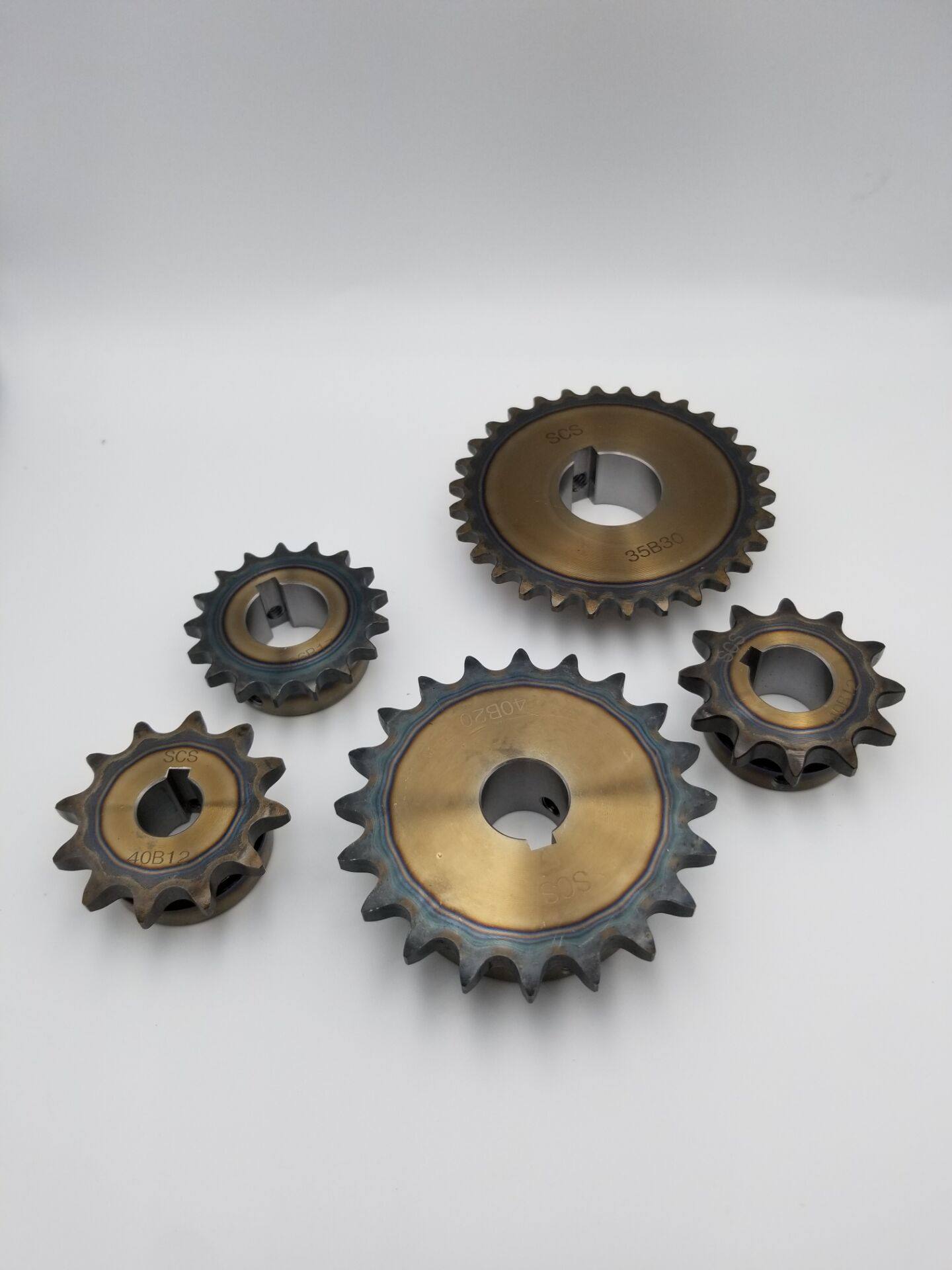 scs孔键槽内孔可选键槽4分车内精车高品质08b24链轮