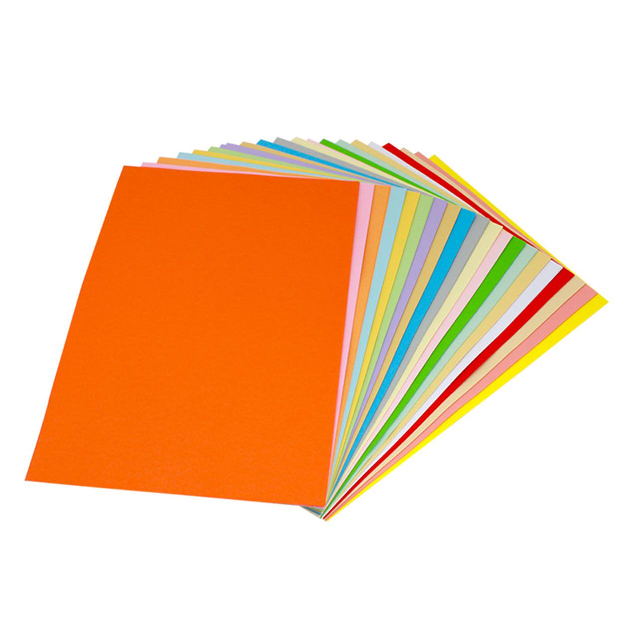 彩色打印纸16k包邮可选办公270mm手工颜色十几打印纸