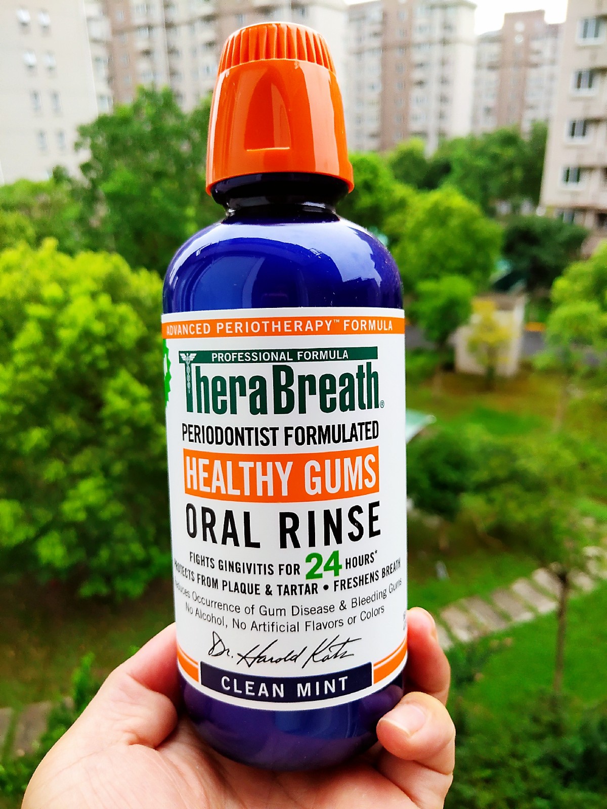 凯斯博士therabreath漱口口水加强杀菌扁桃体结石口臭漱口水
