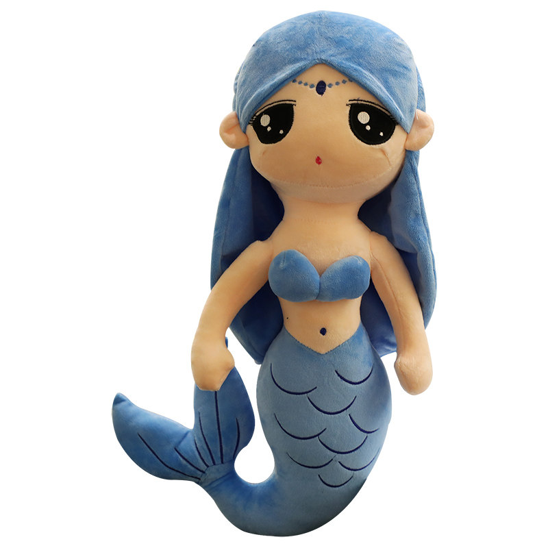 比基尼美人鱼公仔毛绒玩具布娃娃女生生儿童可爱公主抱睡毛绒布艺类