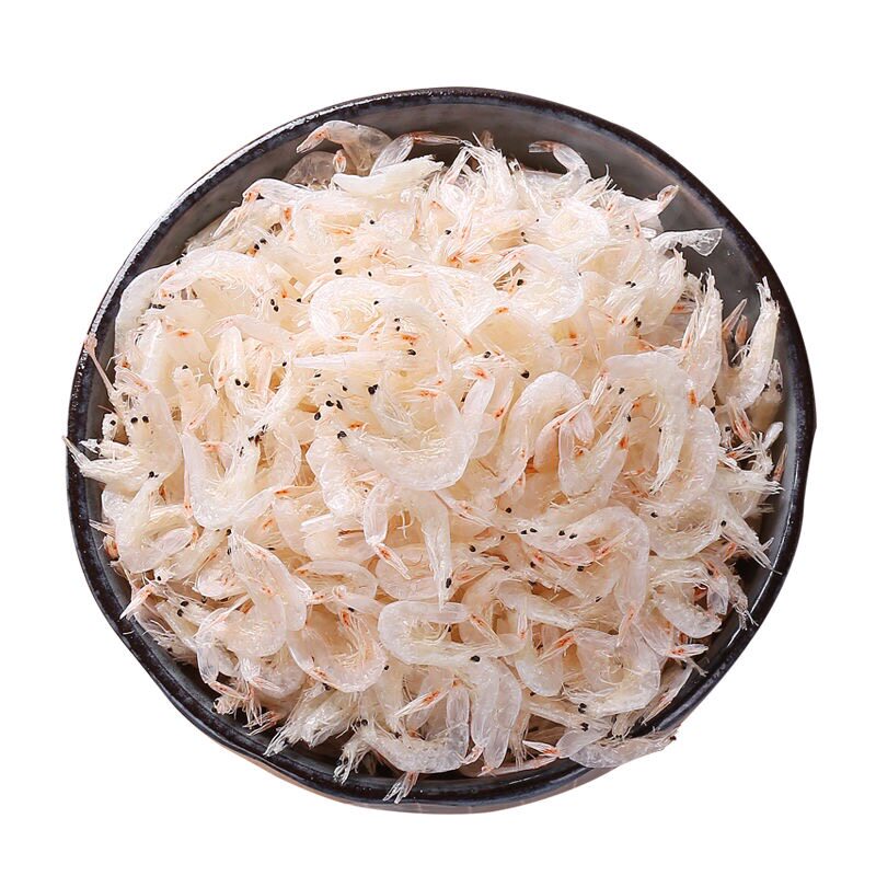 新鲜虾皮250g海米宝宝咸虾米海鲜干货补钙非特级少盐即食野生虾皮