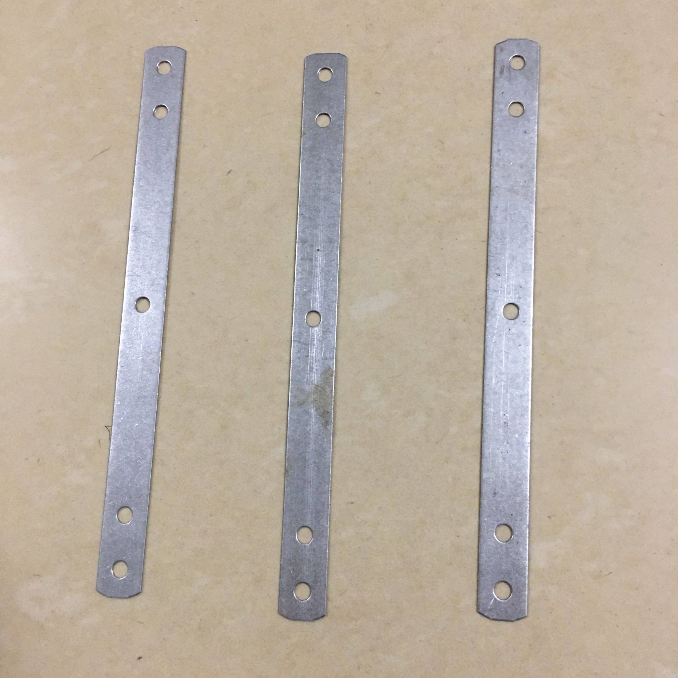 铝合金门窗安装固定铁片铁脚/窗外框固定片/防火门固定铁脚一字片