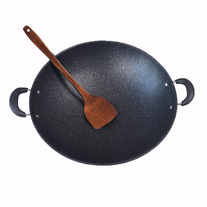 金嫂子家用专用燃气特大号菜锅圆底炒锅炒锅