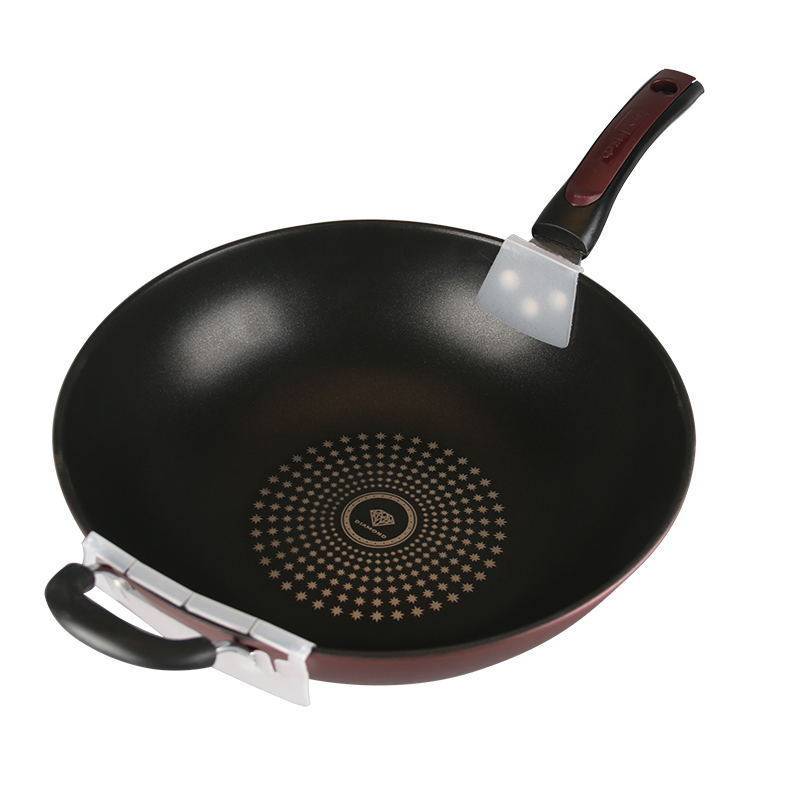 炒锅中康不粘锅电磁炉燃气灶适用多功能炒菜菜锅平底锅炒锅