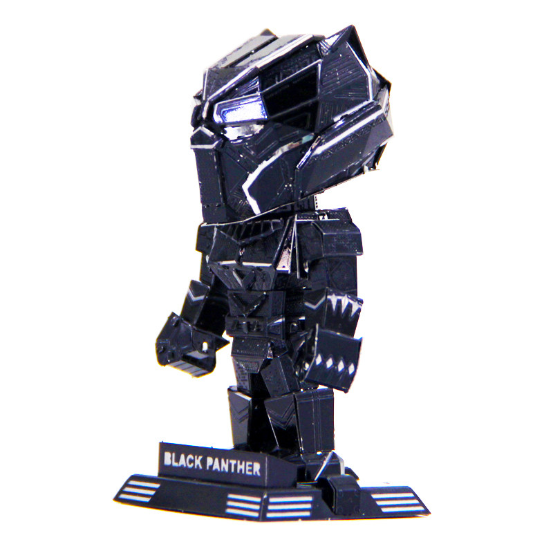 钢魔像金属diy拼装模型3d立体拼图黑豹机甲拼图