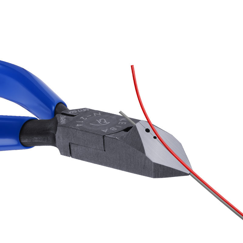 日本进口马牌keiba加硬钢丝钳斜口钢线钳剥线钳起斜嘴钳