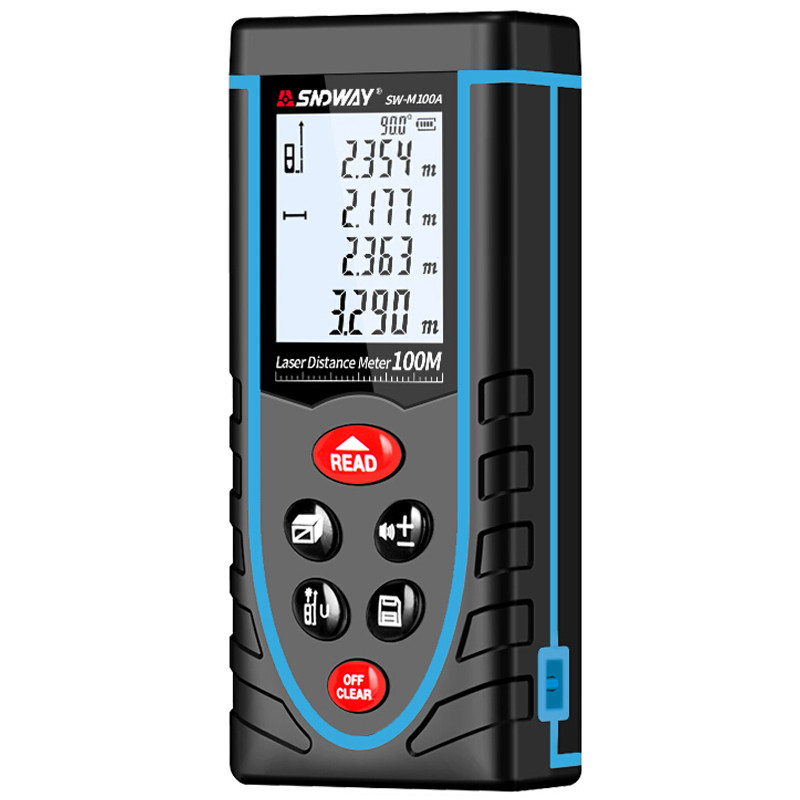 深达威测距仪充电语音红外线手持激光测量仪测量工具测距仪