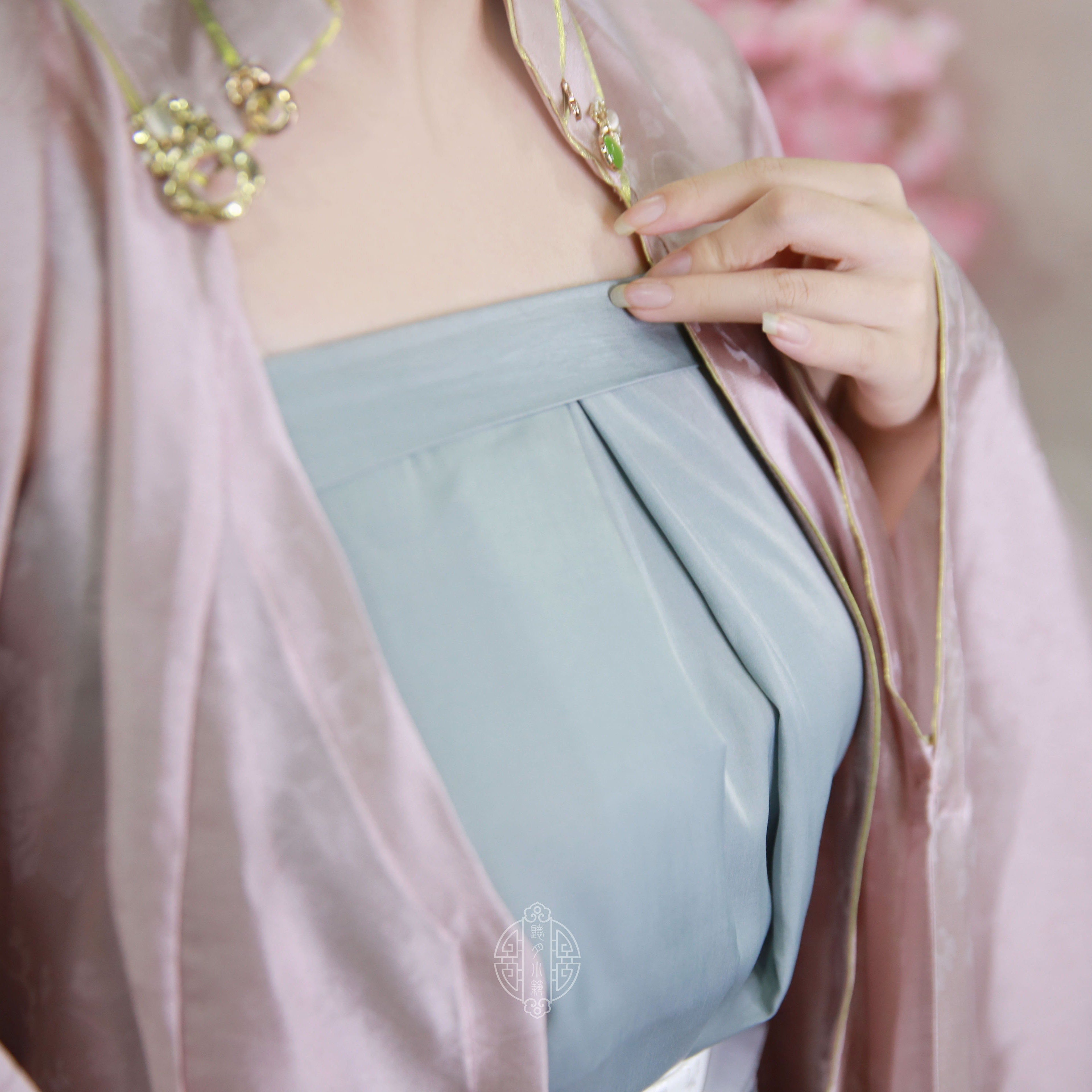 听月小筑李清照同款纯色改良宋抹吊带红蓝黄三色百搭日常