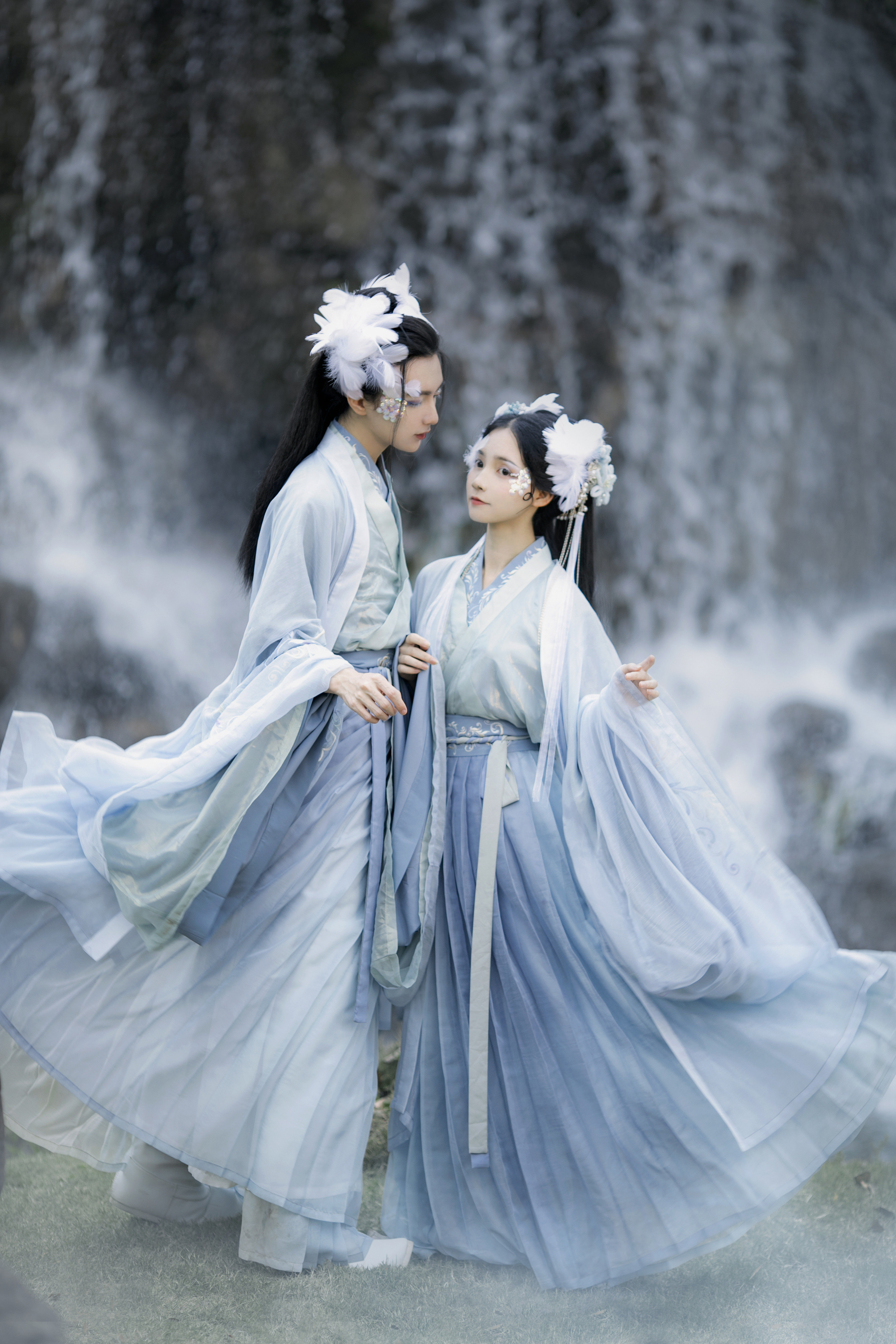 文鳐摆齐鹤川服饰汉风魏晋六米山海经系列日常汉服