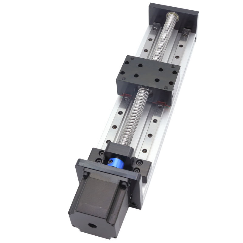 模组直线滑台精密滚珠丝杠微小小型双线步进工作台
