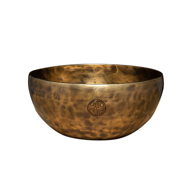 村颂钵佛音碗纯铜静音瑜伽梵音碗尼泊尔手工铜磬摆件
