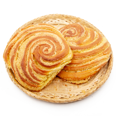 红旦 丰镇胡麻油手工呼市油旋饼155g*4枚内蒙特产老字号糕点