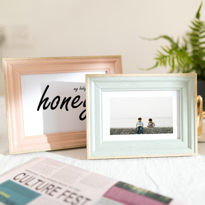 照片现代简约相框摆台10寸挂墙a4画框加洗创意相框