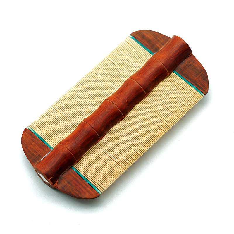 梳子超密加密箅密竹篦手工老人虮子虱卵儿童梳子